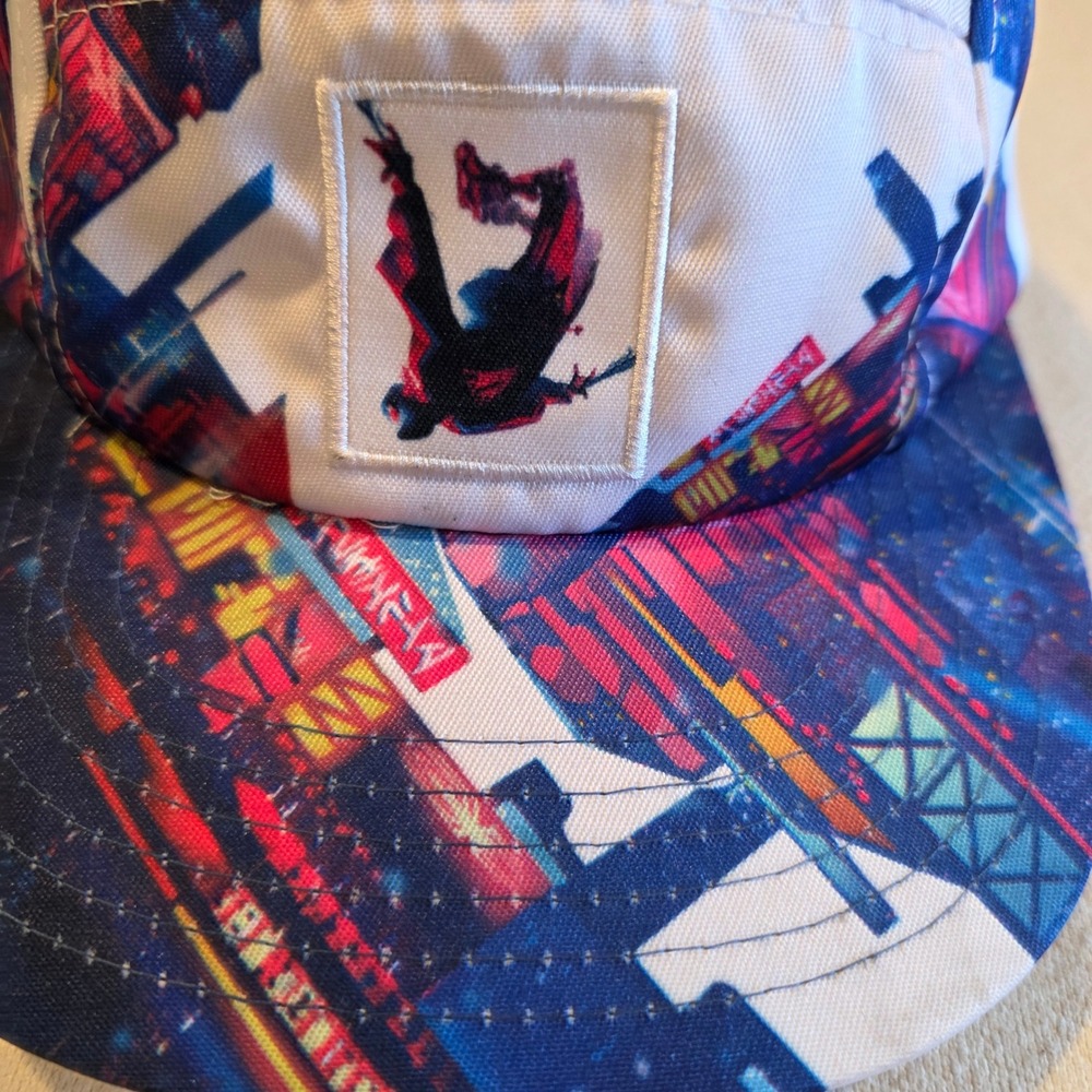 Marvel Artist Series Spider-Man Hat Mateus Manhanini Disney 5-Panel Camper Cap - Picture 2 of 8